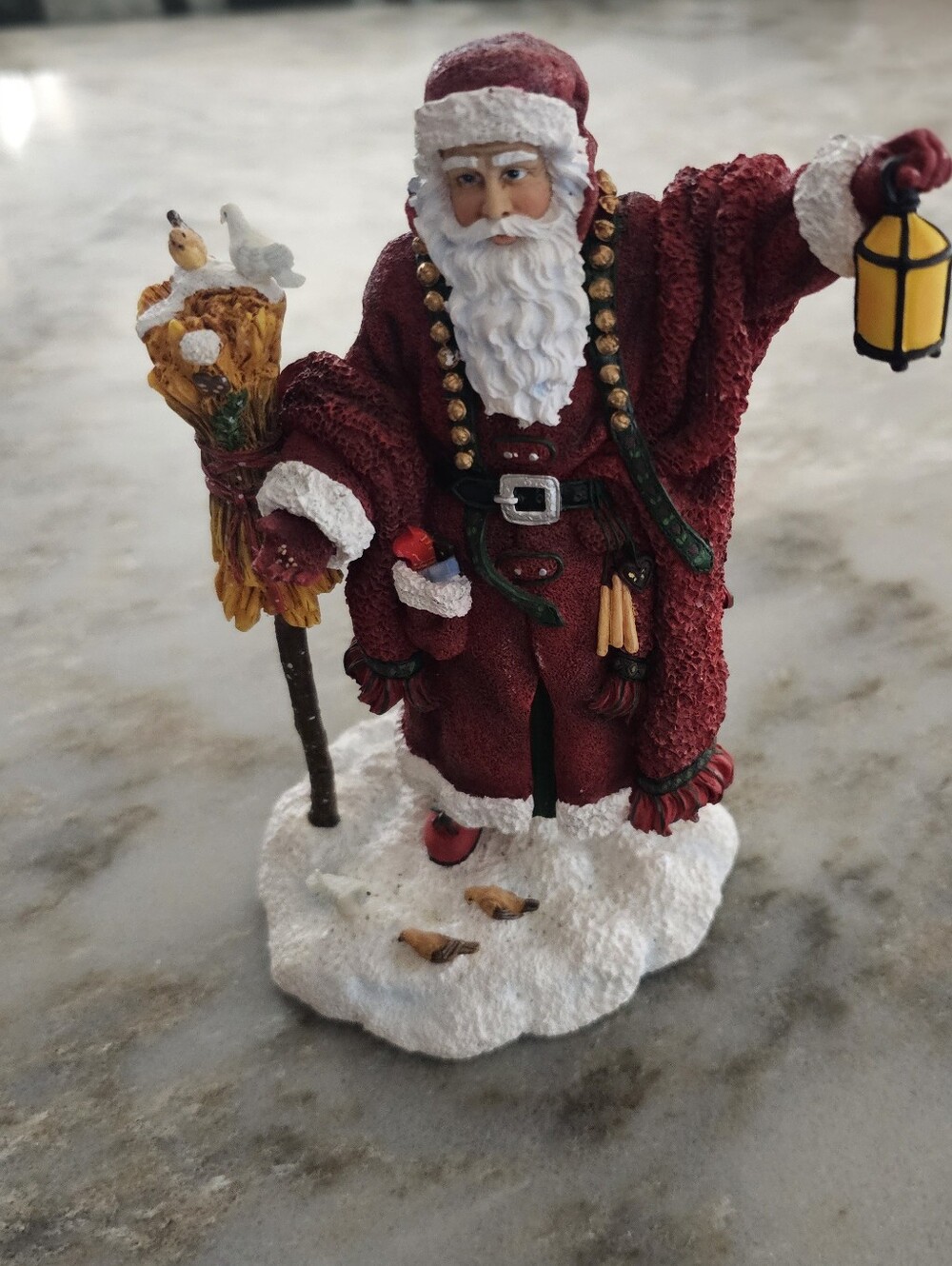 Pipka Swedish Father Christmas Figurine 6.5" Reflections of Christmas 11328